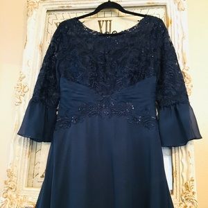 JJs house pretty blue dress